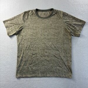 Vintage Patagonia Capilene Baselayer T Shirt Mens Medium Green Stretch Outdoors